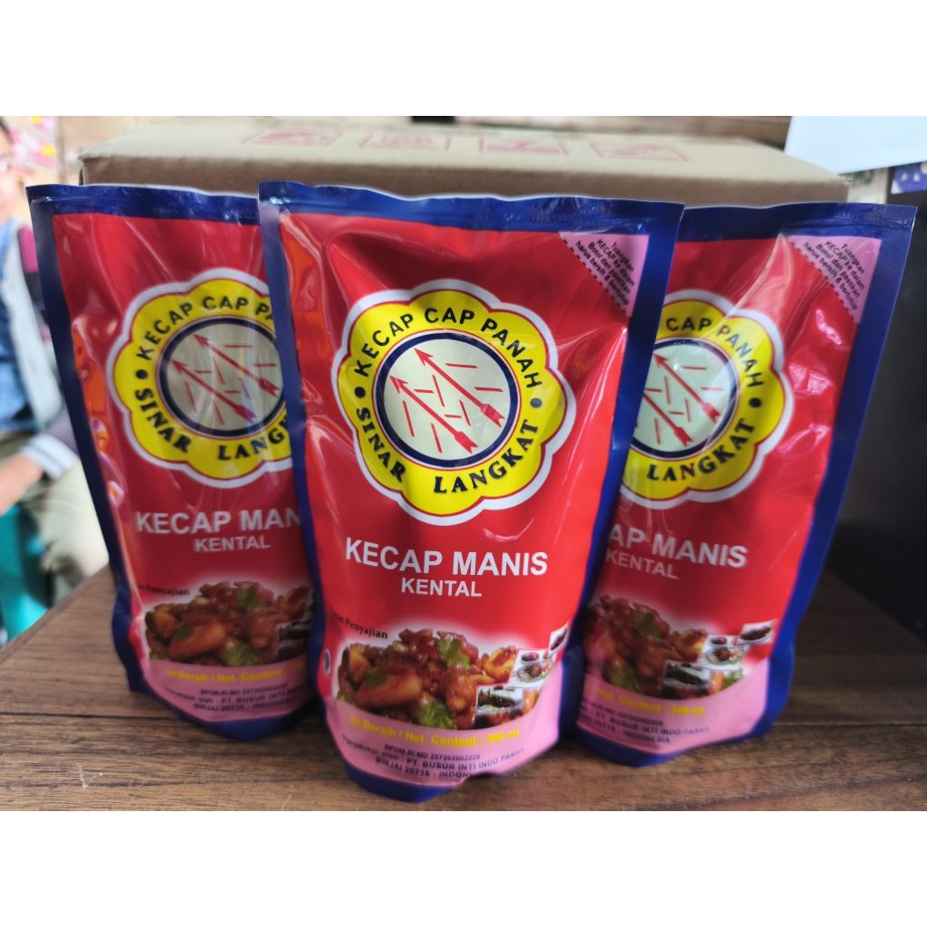 

Kecap manis cap Panah refill 300ml & 600ml