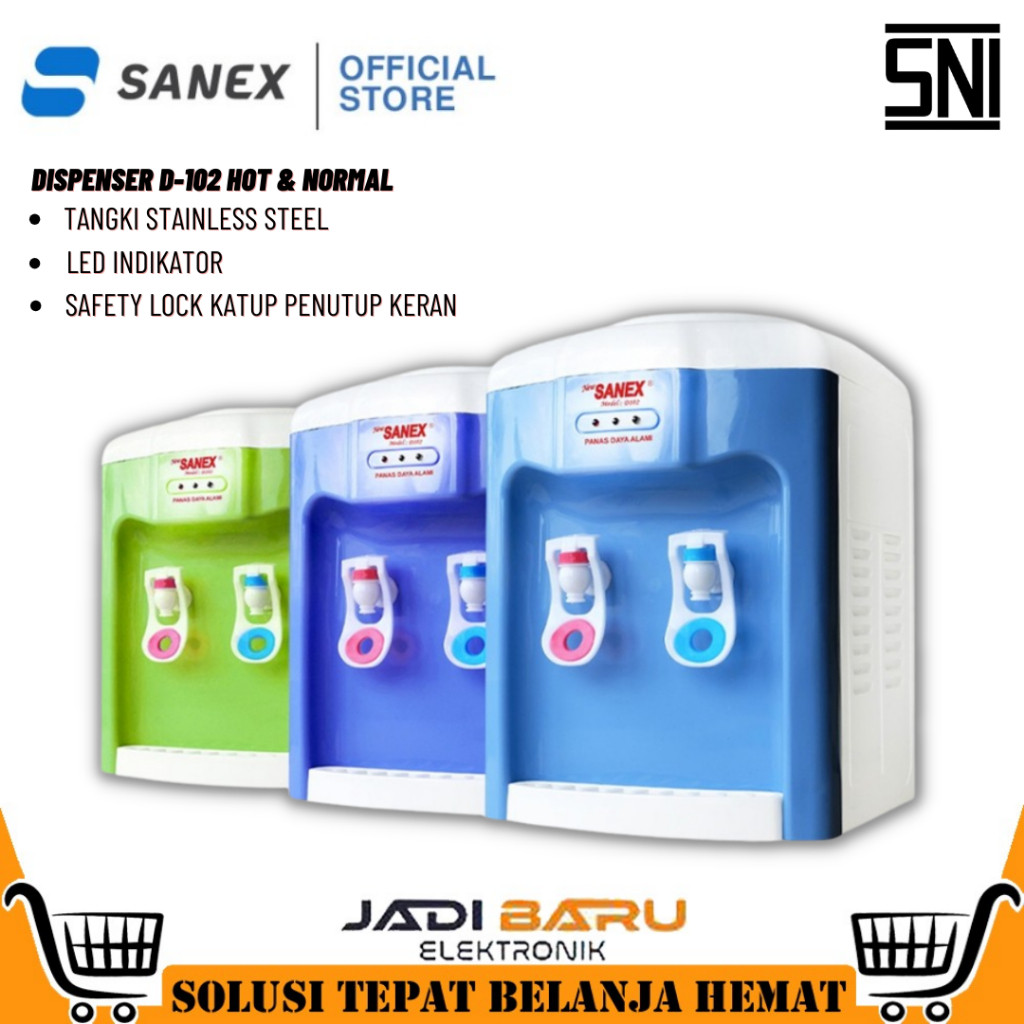 (READY COD) Sanex D102 Dispenser Sanex D102 / D 102 / D-102 Dispenser Portable (100% ORIGINAL)
