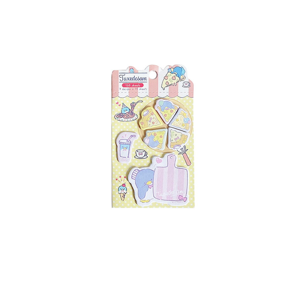 

105 sheets Kawaii cartoon animals Sticky Notes Memo Pad Diary Stationary Flakes Scrapbook Decorative Cute Cartoon N Times Sticky