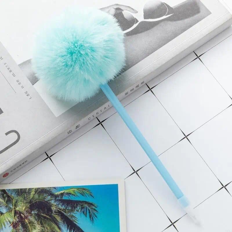 

10Pieces Plush Ballpoint Pen Smooth to Write Christmas Stocking Fillers，Writing Pen Smooth to Write for Student，stationary