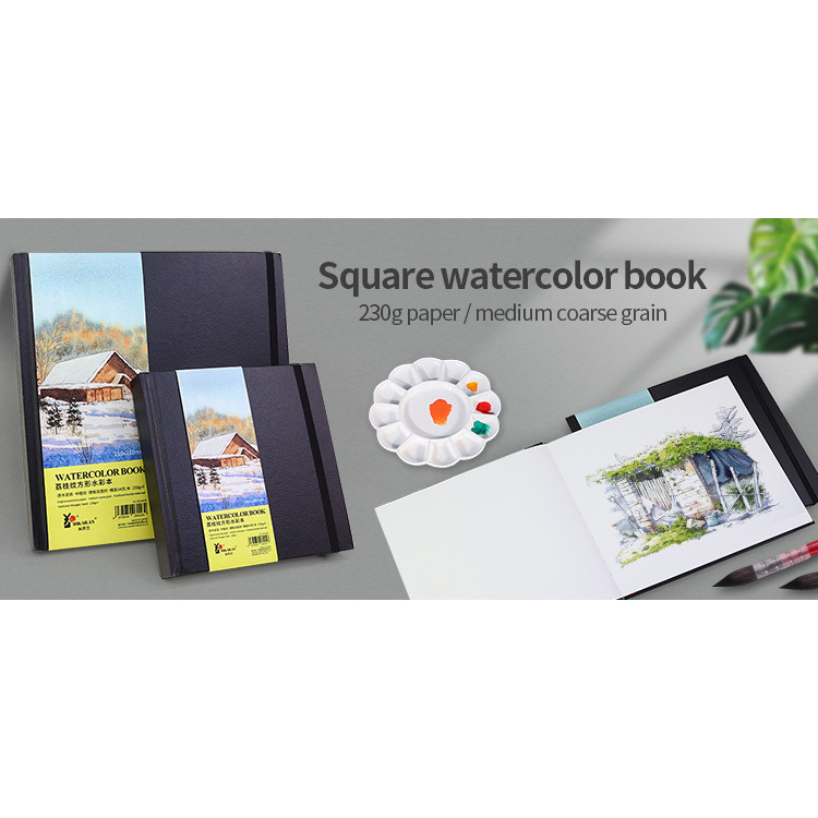 

MIKAILAN Sket Book Hand Sket ing Drawing Notebook Journal Planner For Student Artist Painting Art Supplies 80Sheet 130g