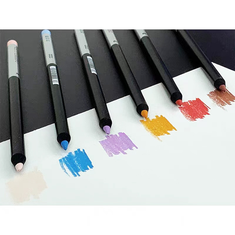 

Dainayw 12/24 Color Chalk Pastel Pencils Colored Pencils Soft Drawing Sketch Pencil Kit For School Art Supplies