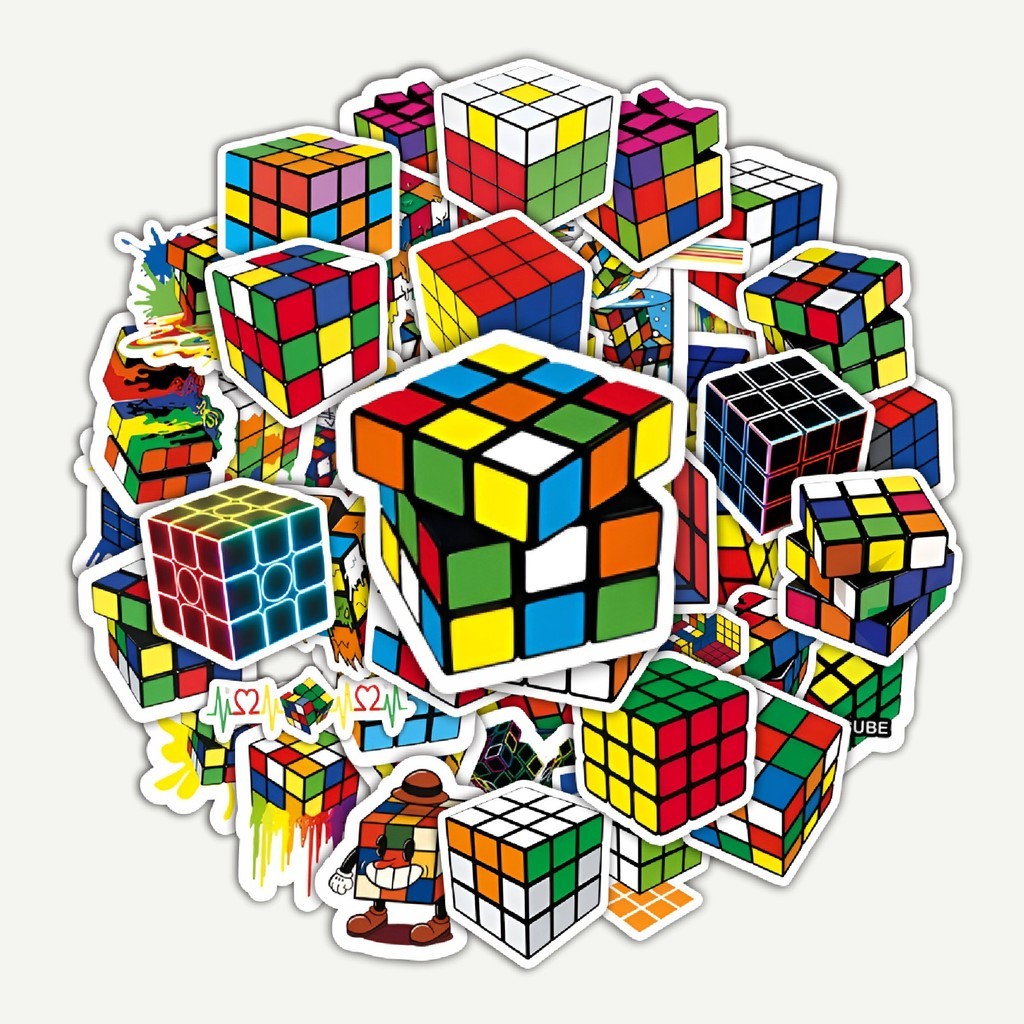 

Sticker Pack Stiker Rubik Balok | Sticker TUMBLR | Stiker LAPTOP KOPER HELM