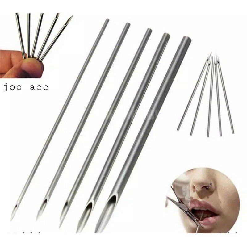 JARUM TINDIK /JARUM TINDIK  ALBOKET PIERSING TITANIUM STENLIS STEEL