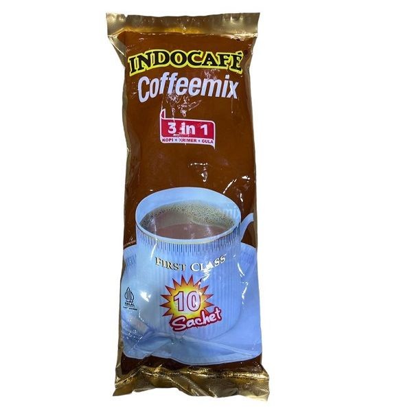 

INDOCAFE COFFEEMIX ISI 10 SACHET X 20 GR - KOPI - ARM