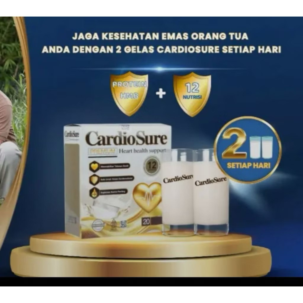 

CardioSure milk/Susu untuk menstabilkan tekanan darah/susu kesehatan jantung