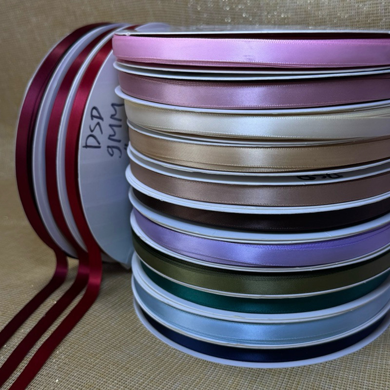 

1 Roll - size 1 cm DX | Pita Double Satin Import ¾ inch