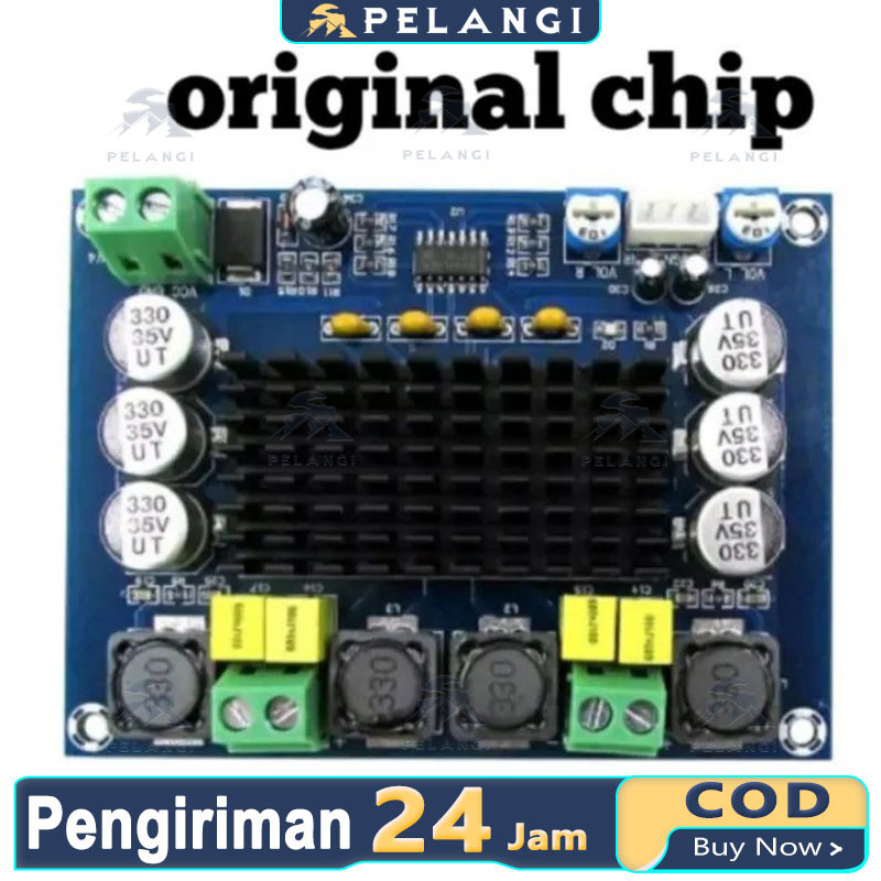 Kit Power Amplifier XH-M543 TPA3116 D2 2 x120W Stereo Mono Channel Digital Audio Power Amplifier Boa