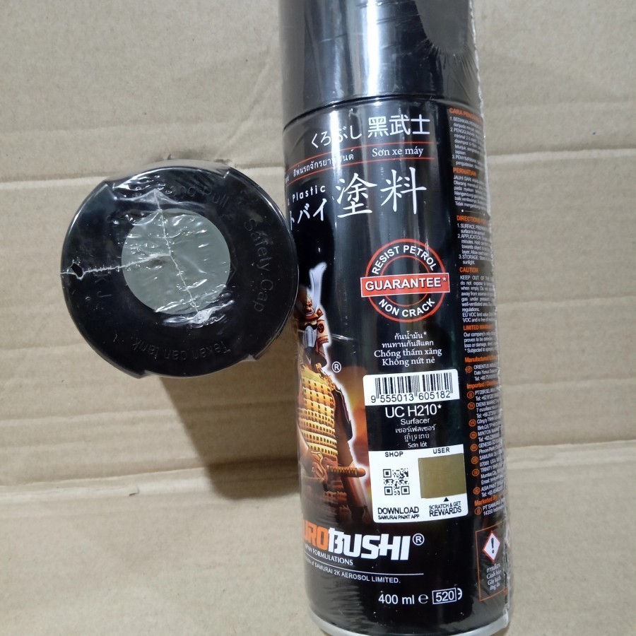 Samurai Paint Epoxy Surfacer UCH210* Cat Dasar 400ml