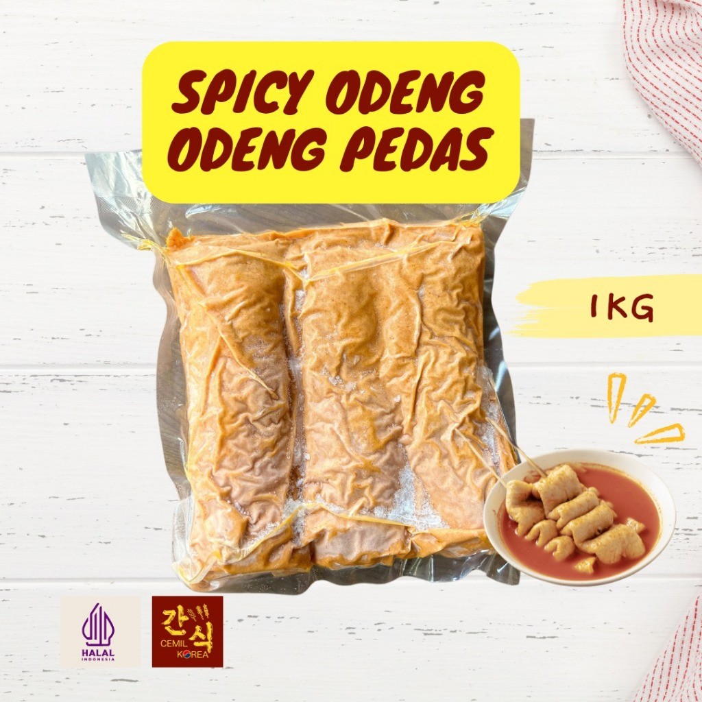 

Odeng Spicy Halal 1kg Tahan Lama Dalam Freezer