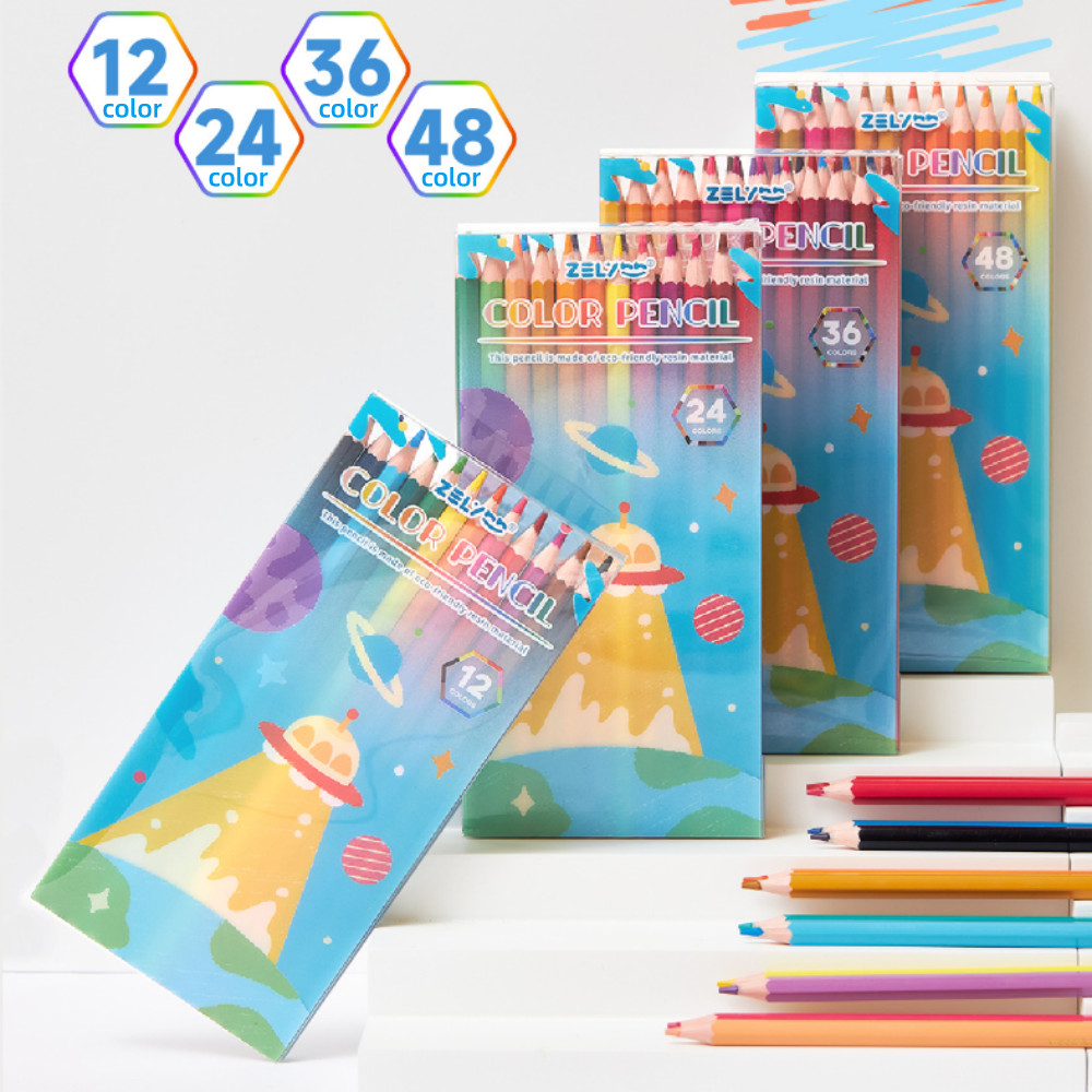 

Wooden Colored Pencil Set for Students Art Painting Coloring Sketching Drawing Writing Pencil School Office Stationery supplies