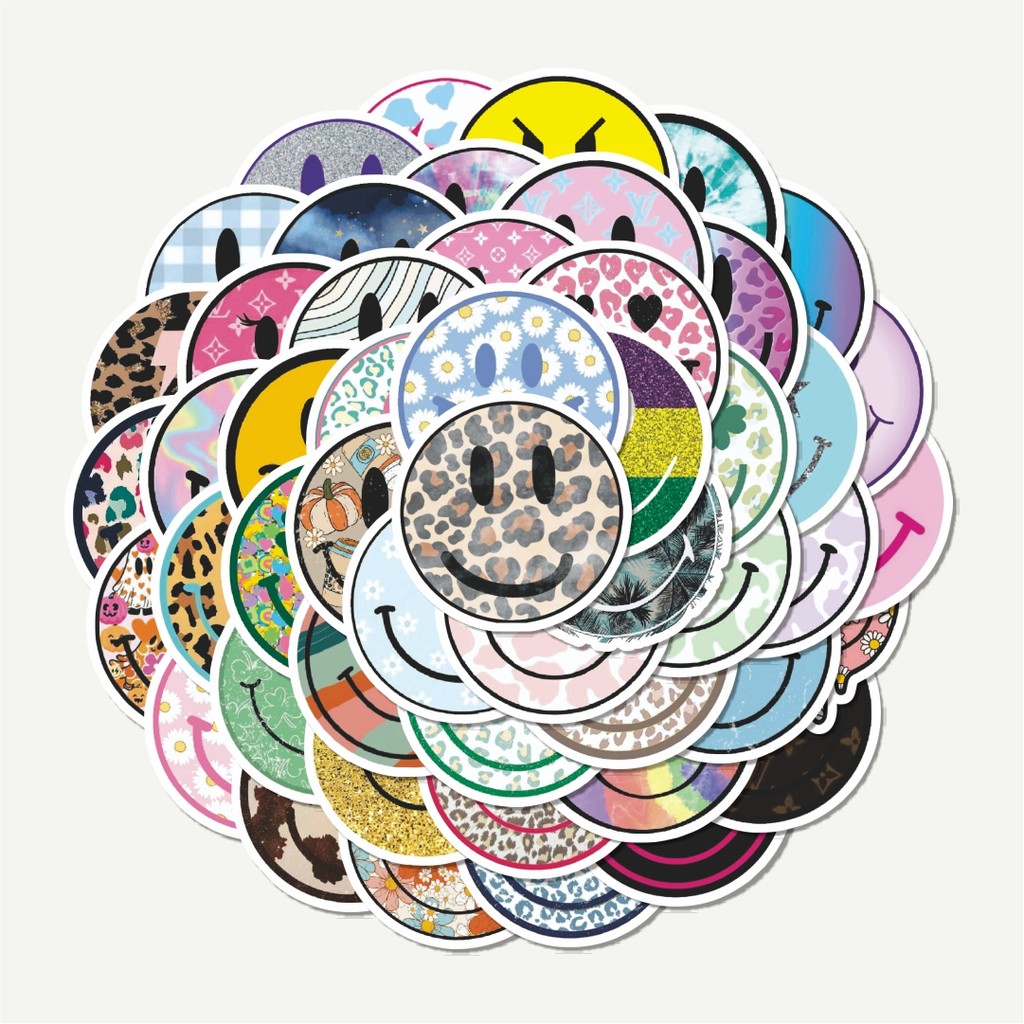 

Sticker Pack Stiker Smiley World Series B | Sticker TUMBLR | Stiker LAPTOP KOPER HELM