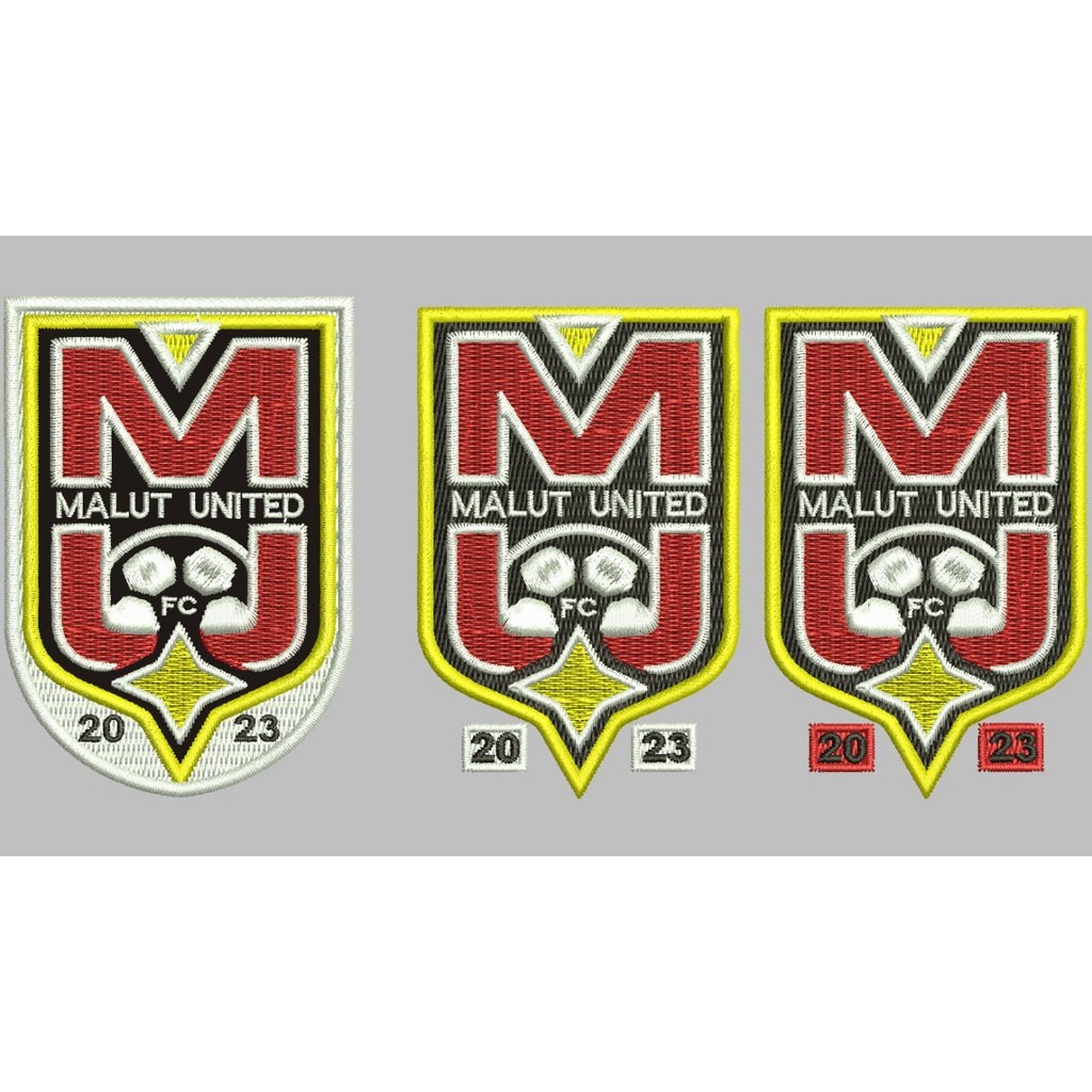 ISTUDIOS-396 PATCH BORDIR MALUT UNITED BOLA BRI LIGA LOGO/AKSESORIS