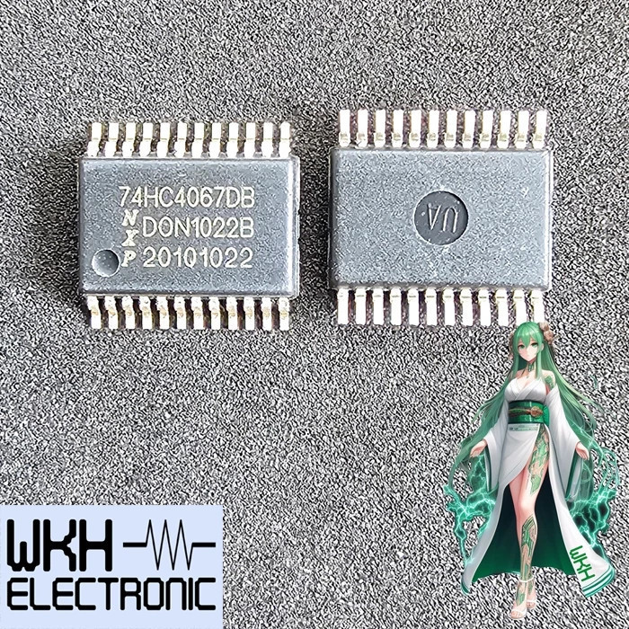 IC SMD 74HC4067DB SSOP-24 74HC4067 HC4067 Multiplexer Demux