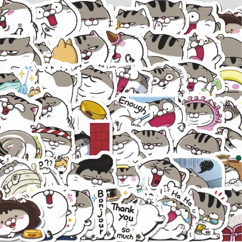 

Stiker Cutting Pack Stiker Kawaii Kittens Cats Pets [Kucing Peliharaan Lucu] Isi 100Pcs Series Aesthetic Lucu Keren Untuk Koper Bahan Vynil