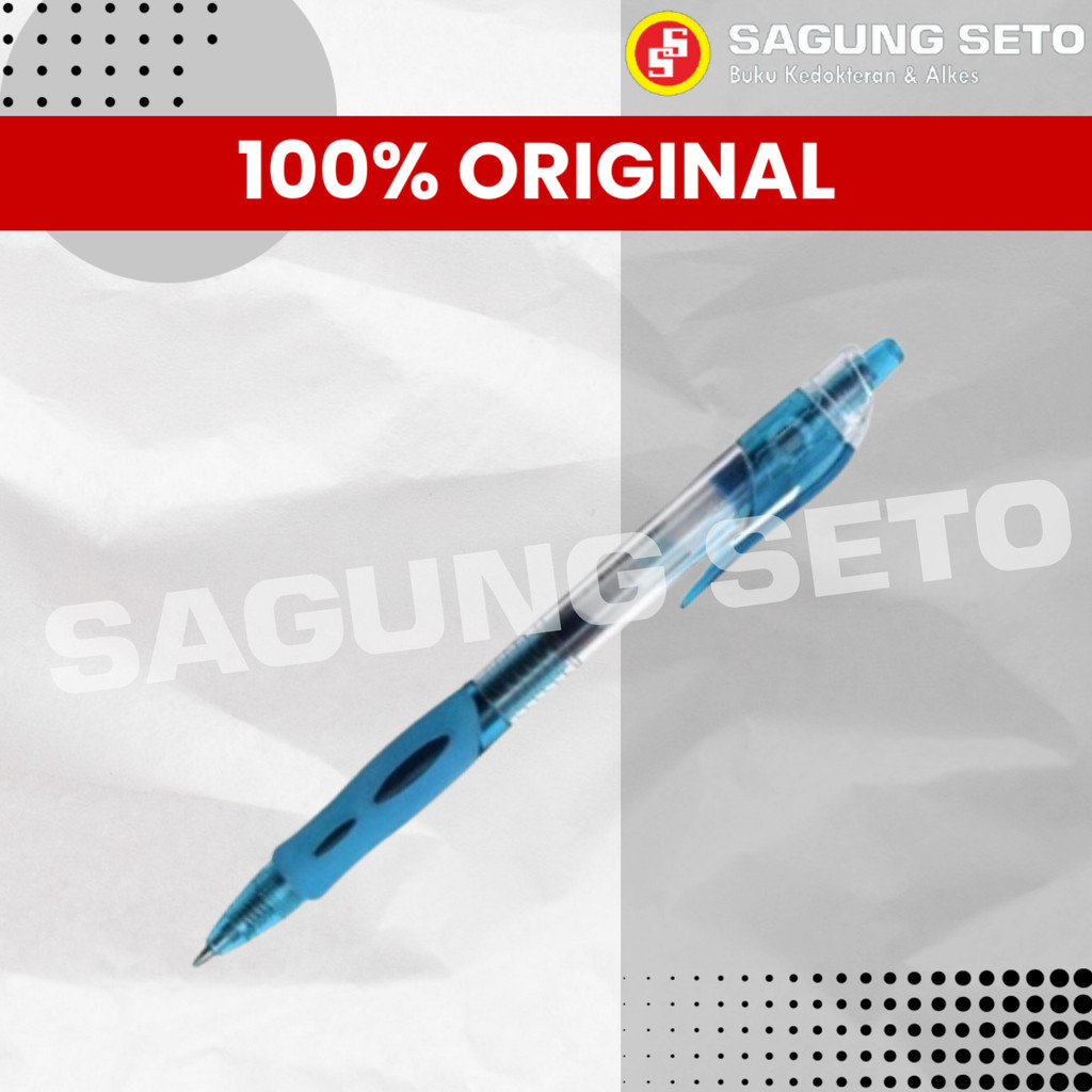 

PEN R5 0.7MM SKY BLUE AGP12371 / PULPEN WARNA SKY BLUE TINTA 0.7 MM / BALLPOINT