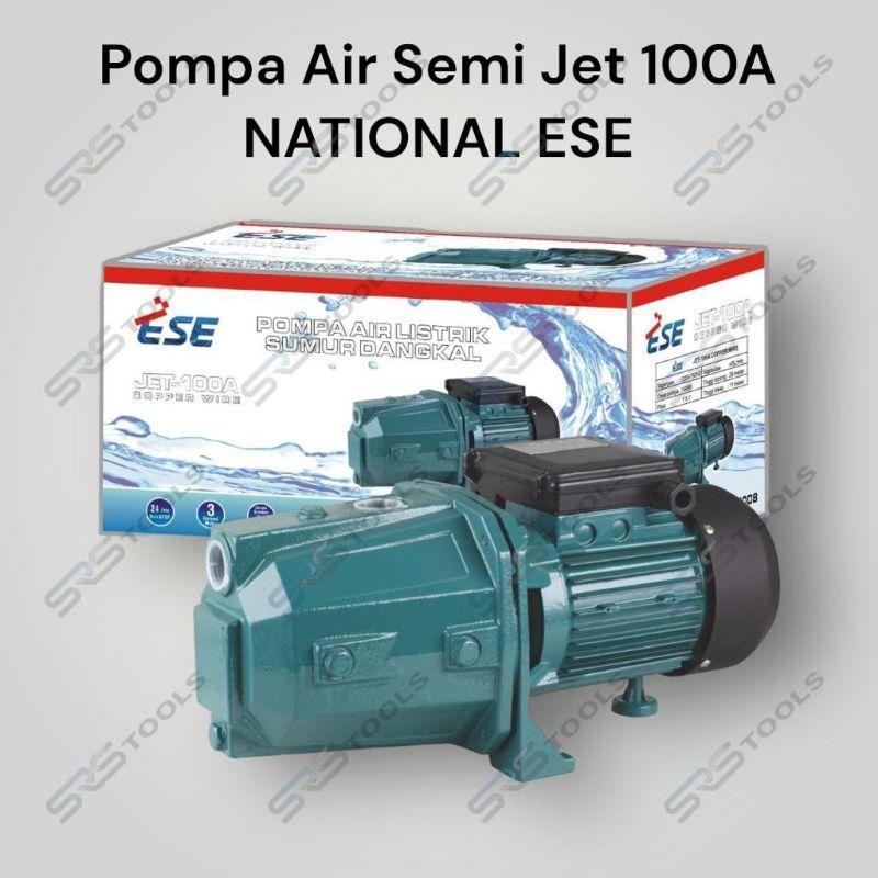 NATIONAL ESE Mesin Pompa Air Semi Jet Pump 100 A / Semijet 100A
