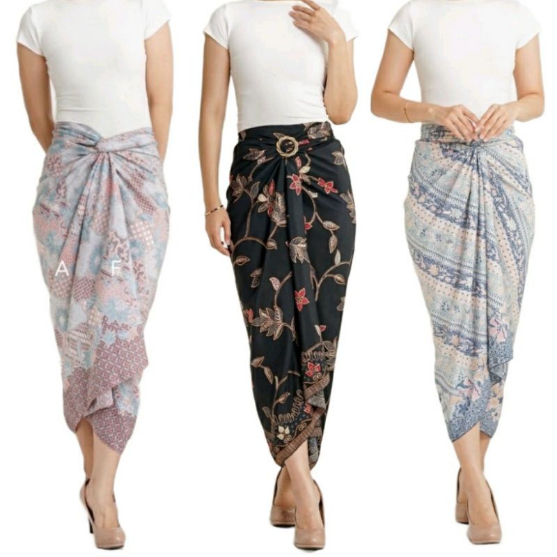 (50 Motif) Rok Lilit Batik Motif Terbaru / Rok Jarik / Rok Batik Floral / Rok Kebaya / Rok Bawahan K