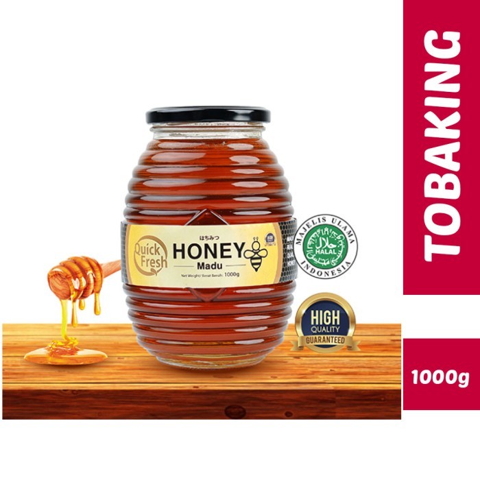 

JAMIN MURAH !!!Madu Murni Quick Fresh Honey 1000 gr(BISA LANGSUNG ORDER)