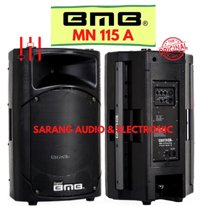 SPEAKER BMB MN115A ORIGINAL BMB MN 115 A SPEAKER AKTIF 15in KARAOKE