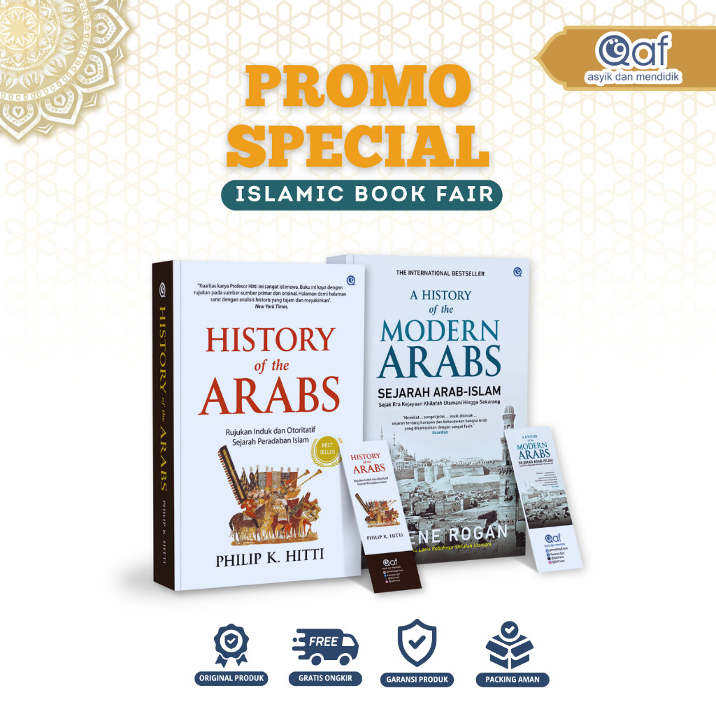 Paket Hemat Buku [Buku A History of the Modern Arabs +History of the Arabs]