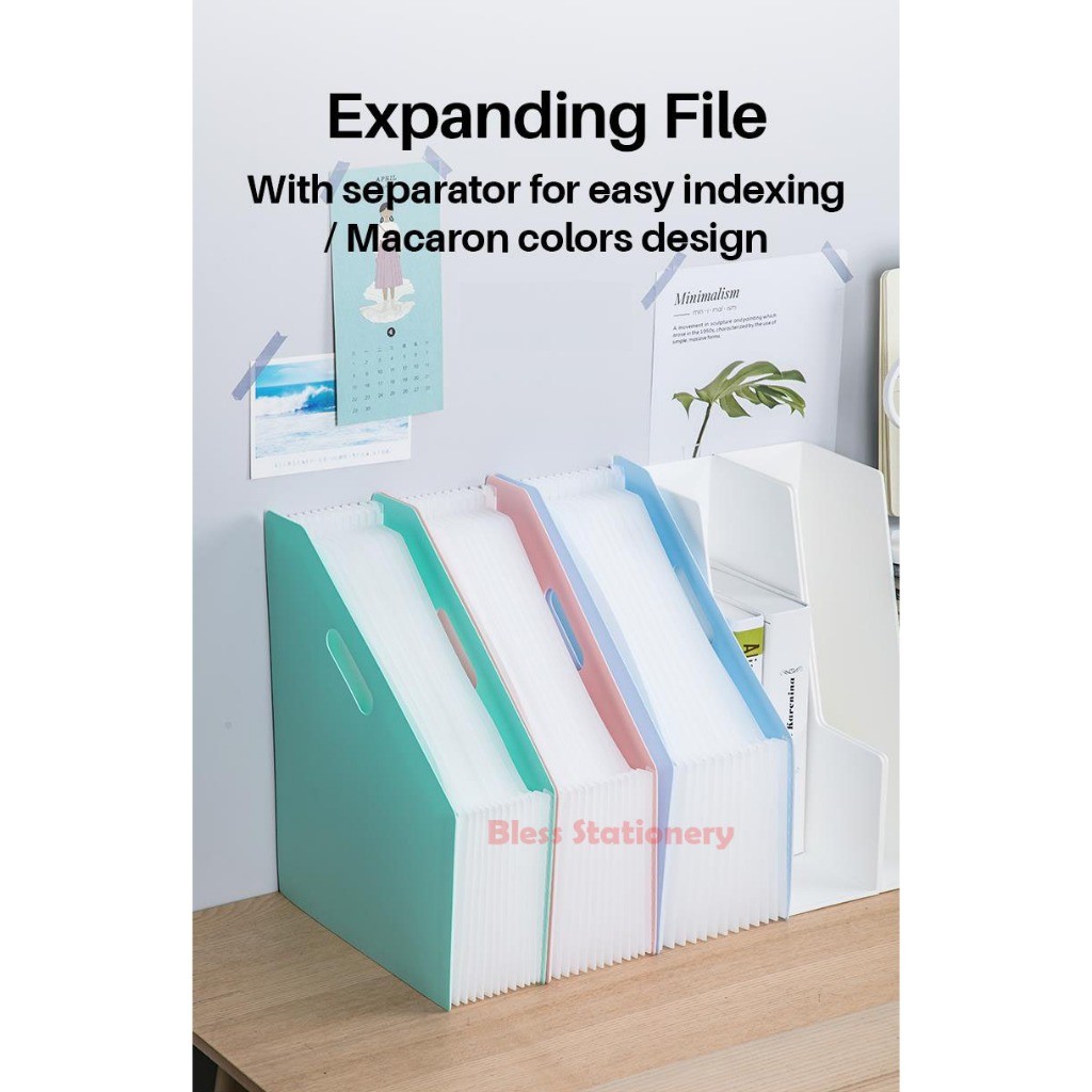 

NEW PRODUK Deli Box file Standing file Binder box Magazine file TERLARIS