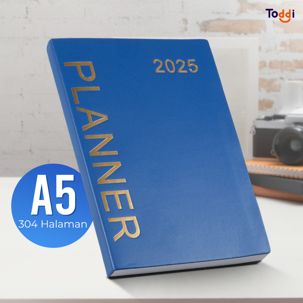 

Buku Agenda Softcover Monthly Planner Notebook A5 304 Halaman - TD-2025