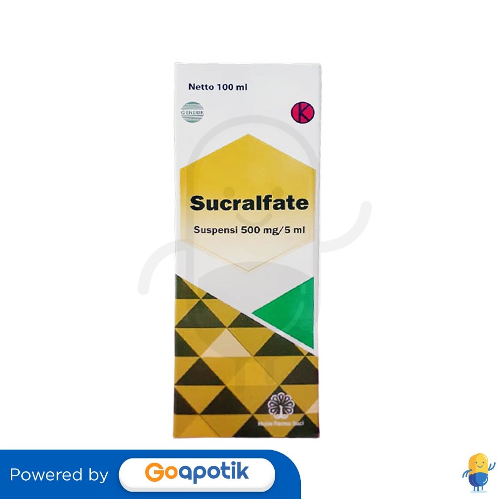 Sucralfate Mulia 500 Mg/5 Ml Suspensi 100 Ml