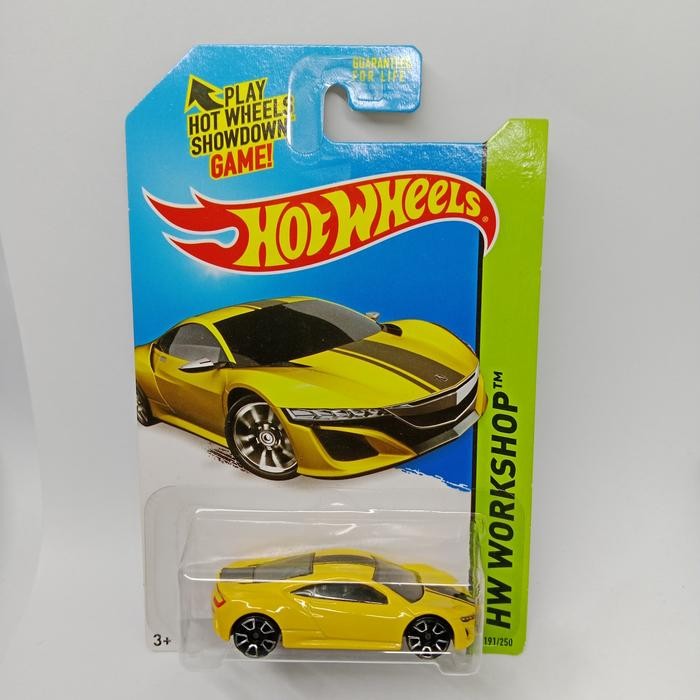 ORIGINAL HOT WHEELS 12 ACURA NSX CONCEPT    LWA14-94