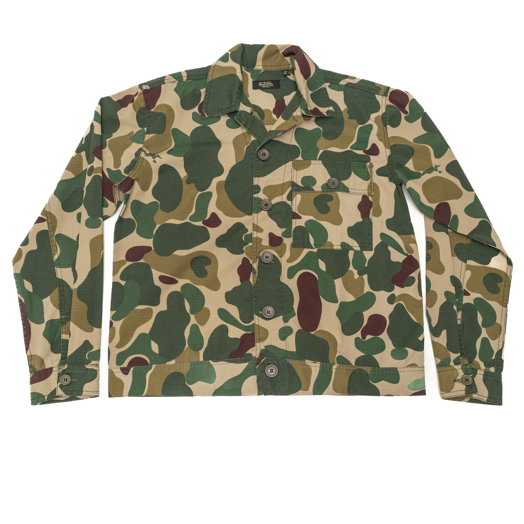 Von Dutch Outer Jacket 1484 Camo Green