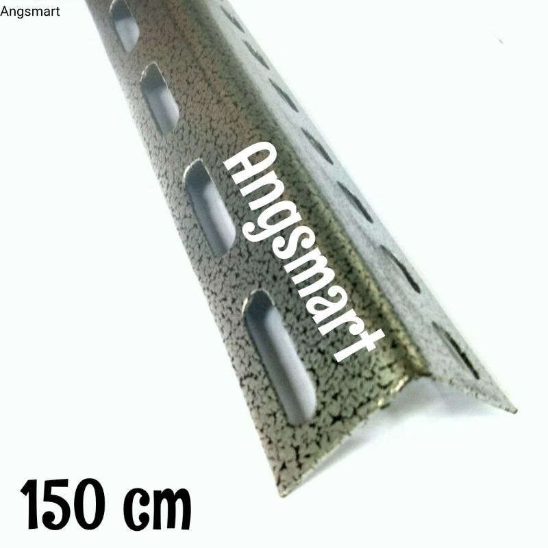 Rak Besi Siku Lubang 150 cm