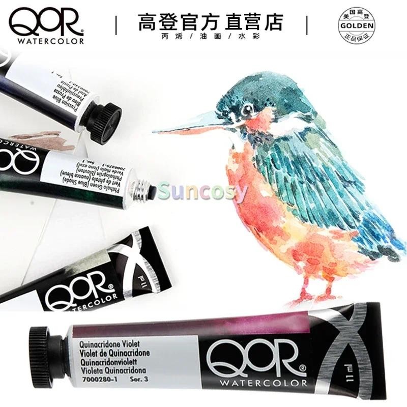 

QoR Modern Watercolors, S3-S4, 11 Ml Tube, Subtlety, Transparency and Flow of A Great Watercolor Pigment
