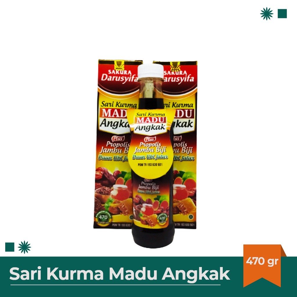 

MADU SARI KURMA / MADU SARI ANGKAK 470GR PREMIUM / MADU SAKURA DARUSYIFA