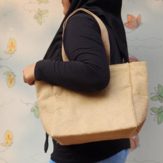 Terbaru Tote bag Goni  Tas Wanita Goni  Tas Kanvas Goni - Panjang