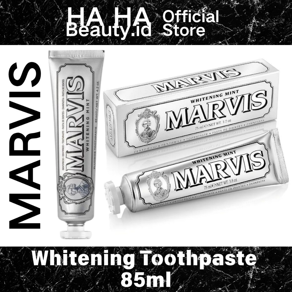 

wellcome serbu Marvis Whitening Mint Toothpaste 85ml happy shopping