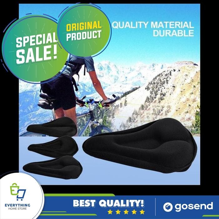 READY Bantal Jok Sadel Sepeda Super Empuk|Cover Gel Sepeda|Sadel Gel Empuk
