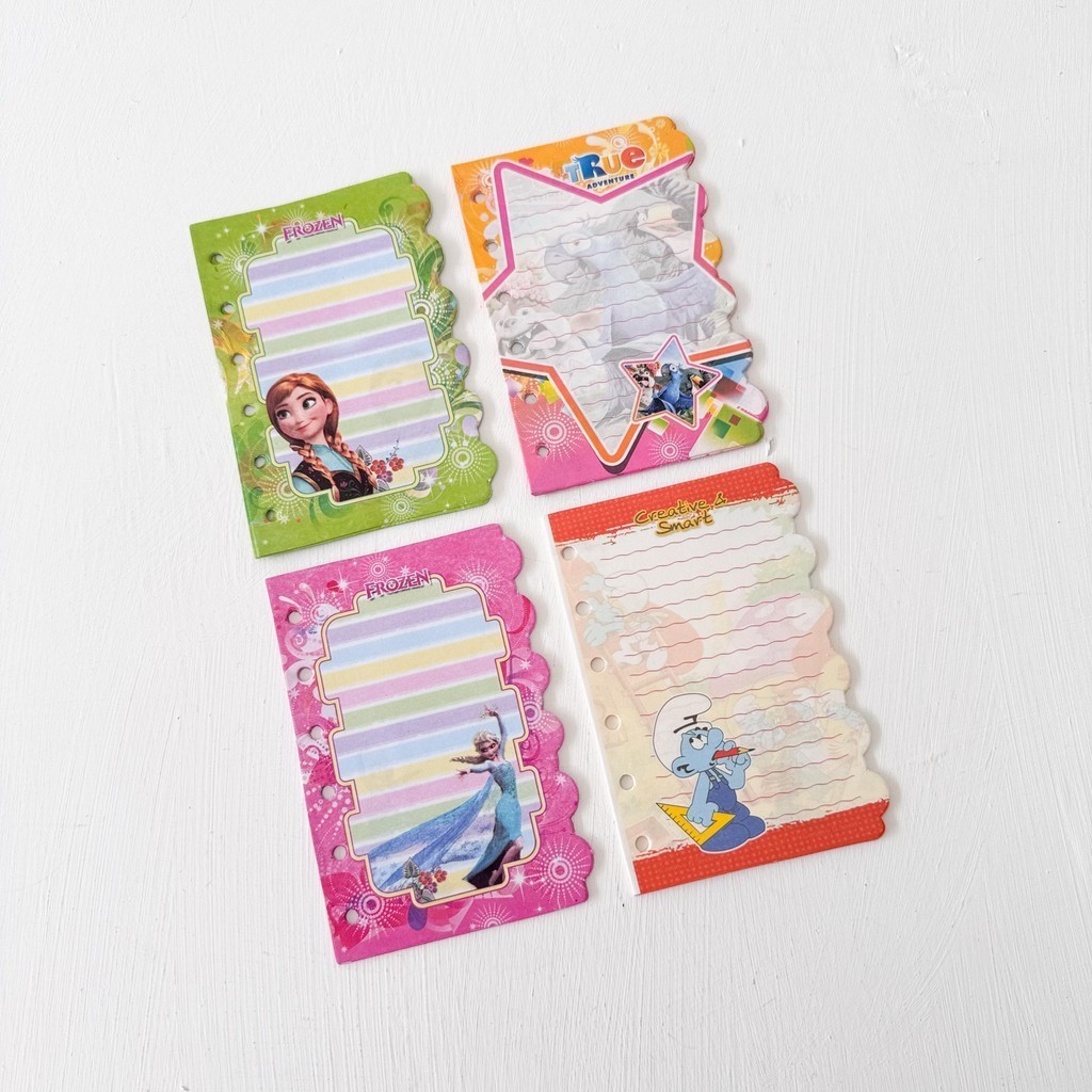 

KERTAS BINDER A7 / KERTAS LOOSE LEAF A7 / LOOSE LEAF MOTIF A7