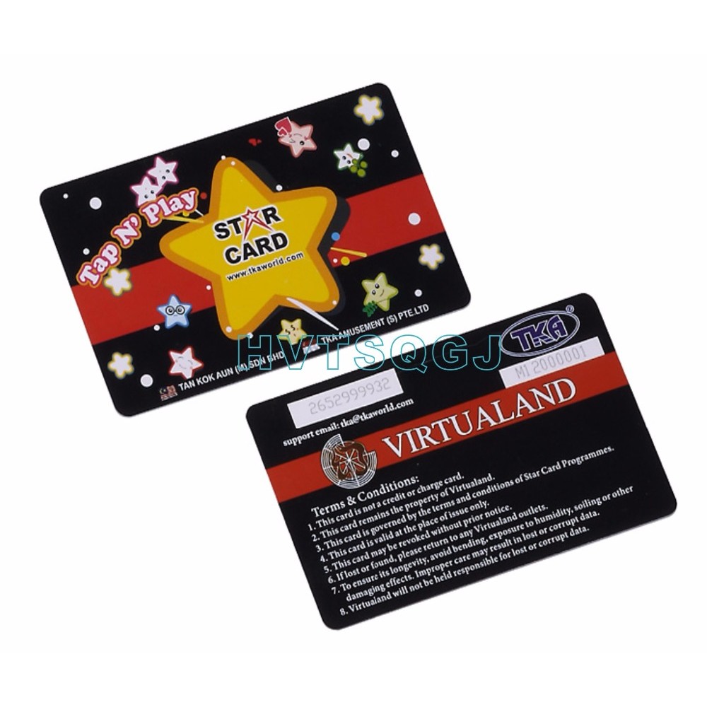 

500pcs Custom Printing 125KHZ/13.56MHz RFID ic\id VIP Business Cards Pirnting For Access Control