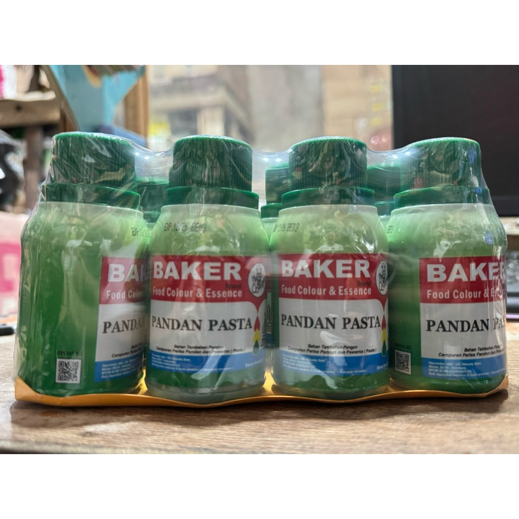 

Baker Pandan Pasta 110ml @12 botol