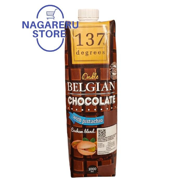 

137 degrees double belgian chocolate with pistachio 1000ml