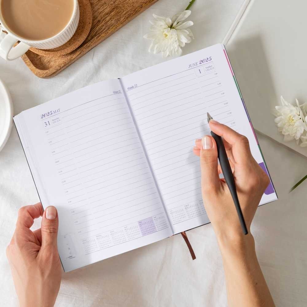 

QUICKSHP Toddi Buku Agenda Softcover Monthly Planner Notebook A5 304 Halaman - TD-2025| BISA COD |