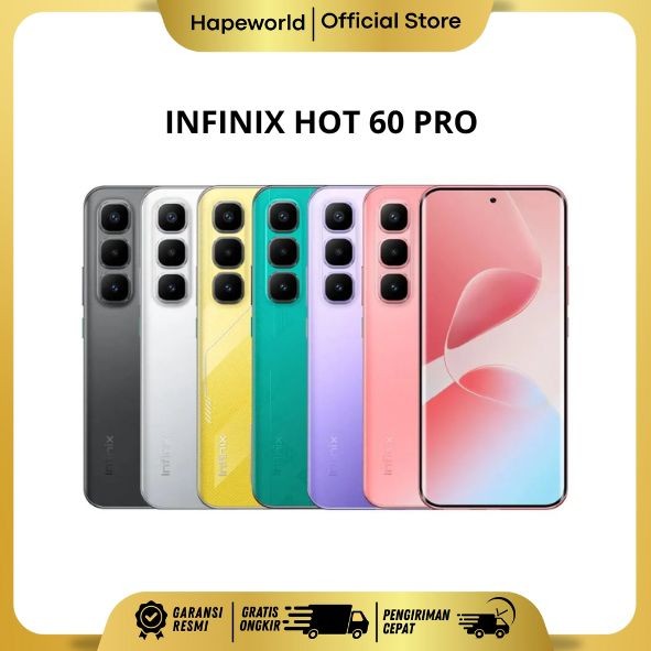 INFINIX HOT 60 PRO 8/256 - GARANSI RESMI
