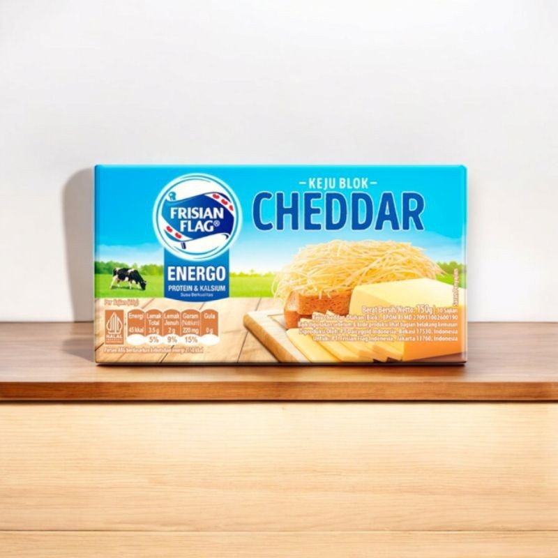 

GWP - Frisian Flag Keju Cheddar Blok 150gr