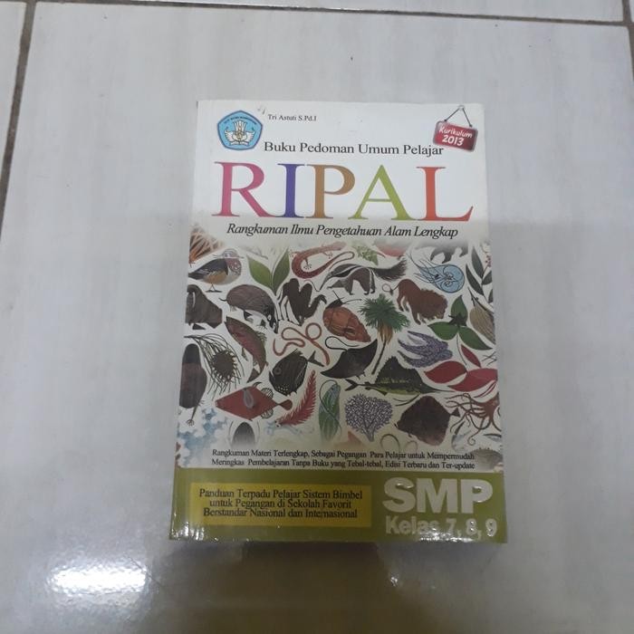 BUKU PEDOMAN UMUM BELAJAR RIPAL - RANGKUMAN ILMU PENGETAHUAN ALAM B3 GB 2