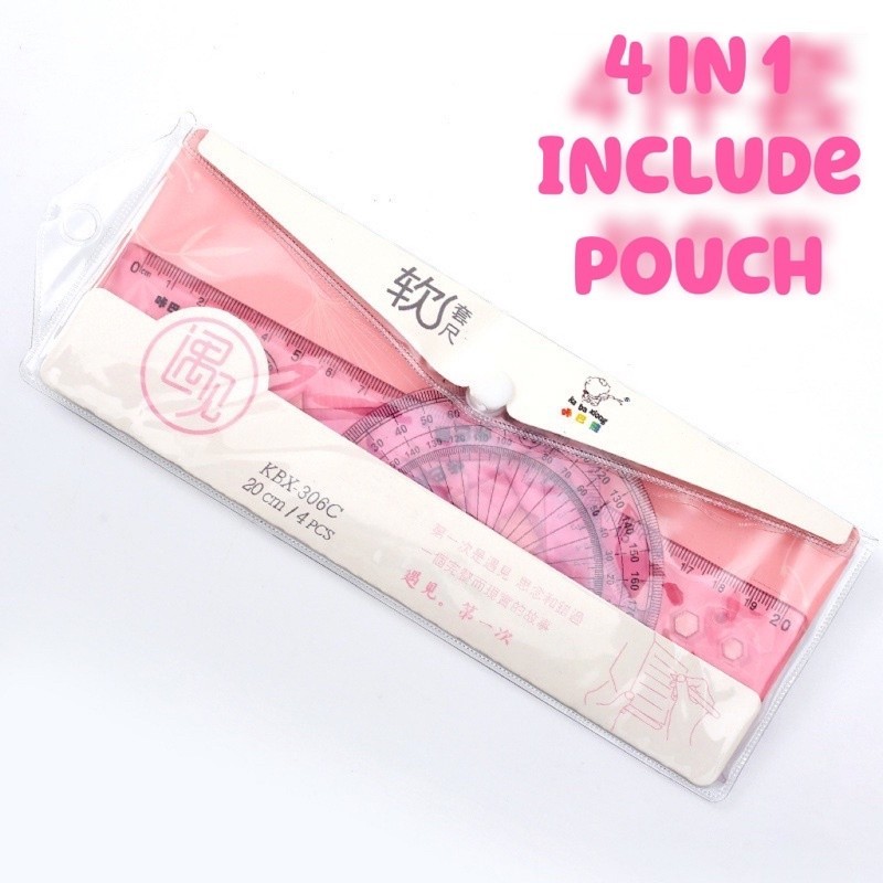 

Set Penggaris Multifungsi 4in1 – Desain Lengkap dan Tahan Lama untuk Segala Kebutuhan Mengukur