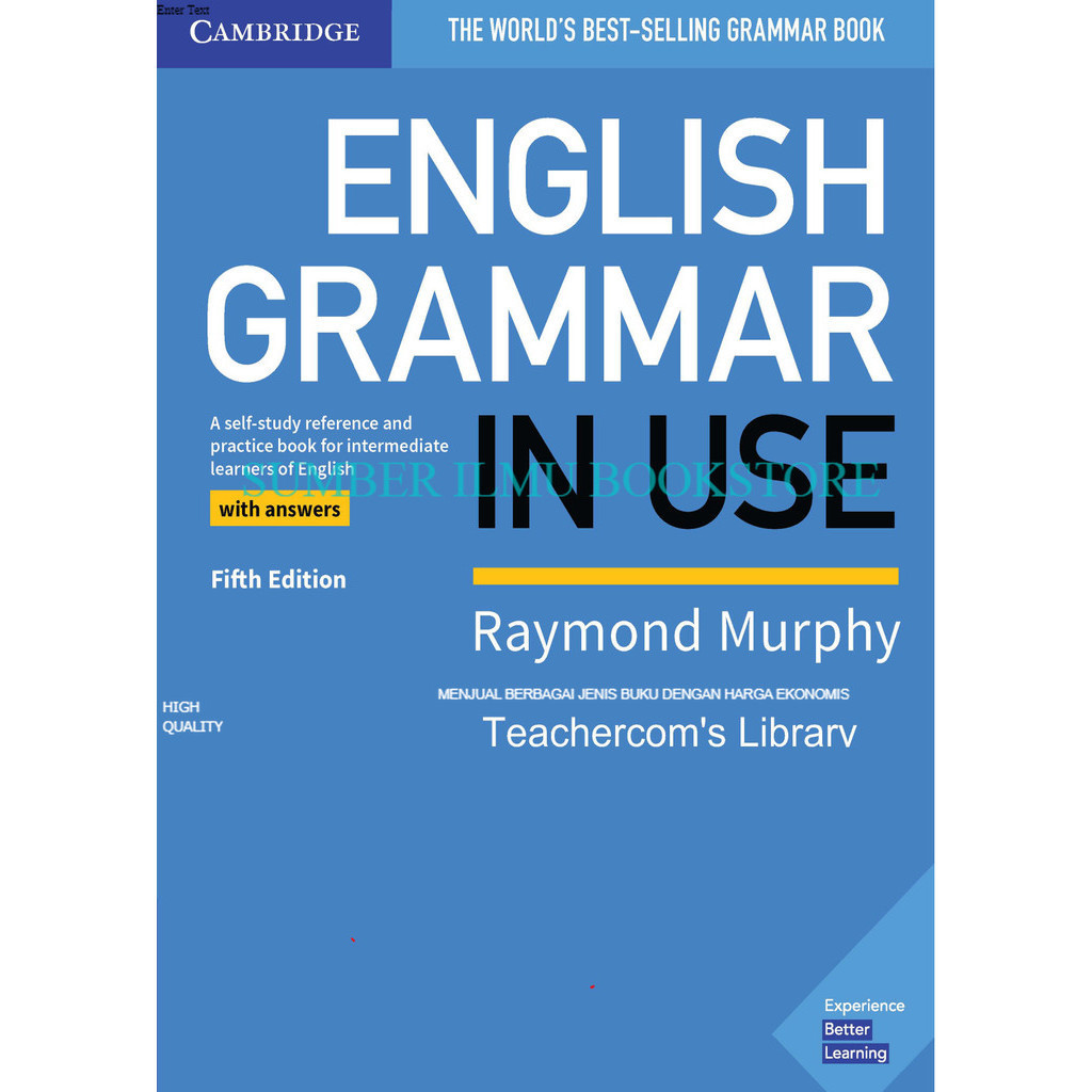 Buku Cetak English Grammar in Use 5th Edition Raymond Murphy