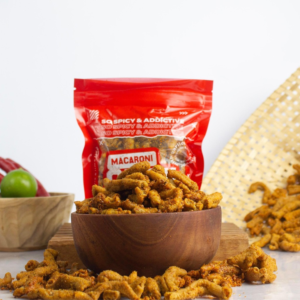 

Kripik Usus Pedas Balado Cuck Kemasan Reguler 80 Gram Snack Cemilan Keripik