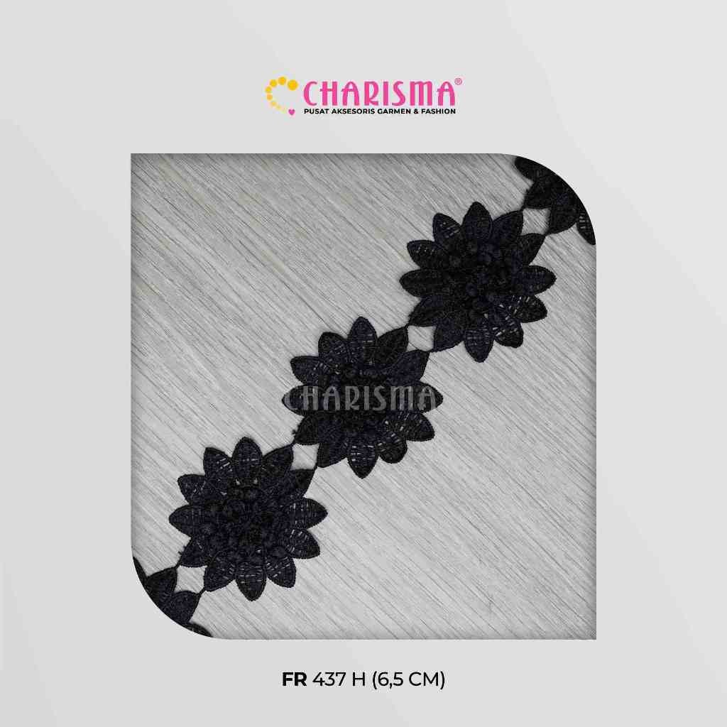 Charisma Renda Bunga - Renda Bunga Lebar 3cm / Harga per 1 Roll (15 yard)