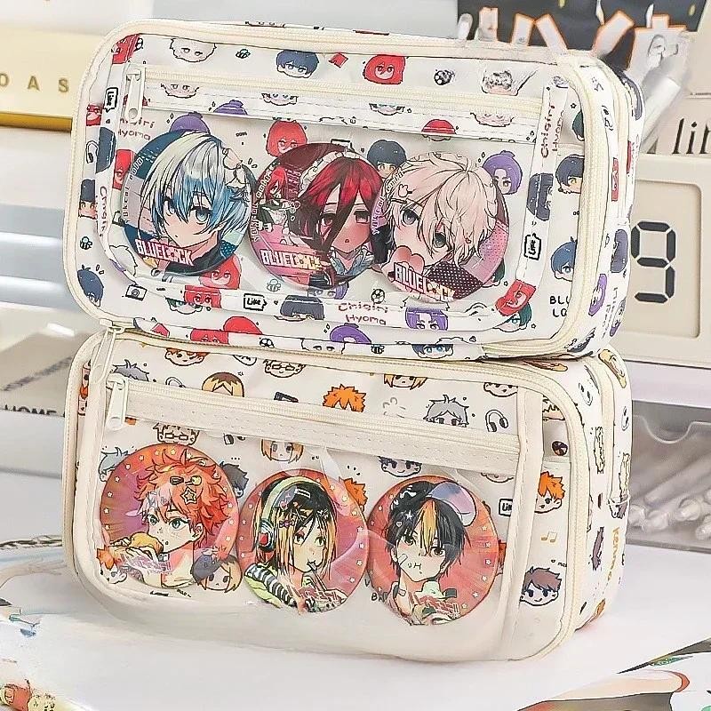 

Student Pencil Case Super Large Capacity Pencil Case High Value for Girls Simple Style Stationery Box Stationery Pencil Cases