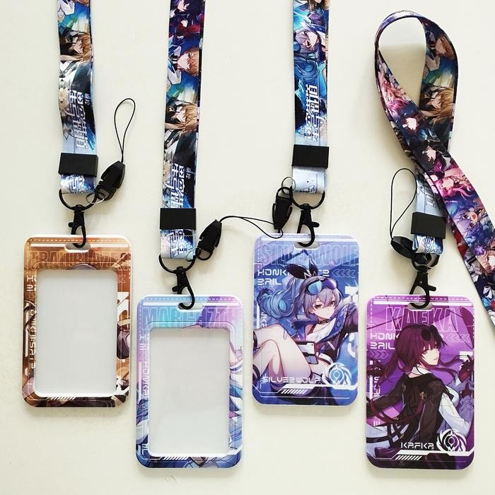

Promo Honkai Star Rail ID Card Holder Lanyard 2 Name Tag Gantungan Kalung - A (Stelle)